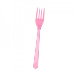 PEMBE PLASTİK ÇATAL PEMBE PLASTİK ÇATAL